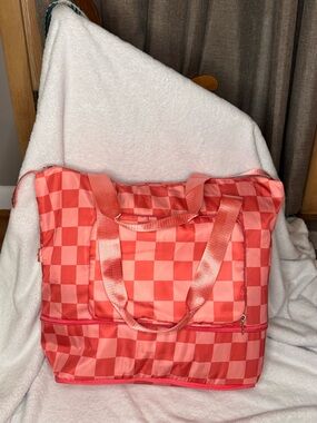 Plaid Overnight Bag